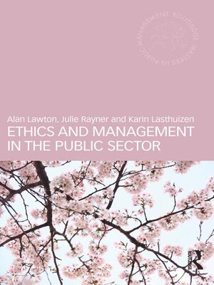 cover image of Ethics and Management in the Public Sector